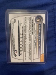 2025 Bowman Chrome Baseball Yophery Rodriguez Wave Refractor /350