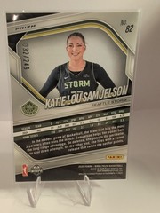 2025 Panini Prizm WNBA Katie Lou Samuelson Red Seismic Prizm /249 Storm
