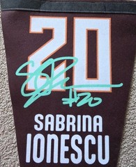New York Liberty Pennant Banner SABRINA IONESCU WNBA NWT