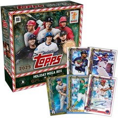 2025 Topps Holiday Baseball – Factory Sealed – Mega Box