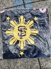San Francisco Giants 2025 Filipino Heritage Night Basketball Jersey 9/23 Sz L