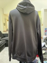 NHL Chicago Black Hawks Dark Gray Hoodie Long Sleeve Size Medium