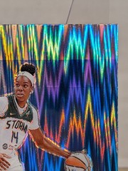 Dominique Malonga 2025 Panini Select WNBA Score Silver Flash Rookie #8 STORM
