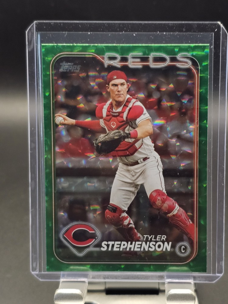 2024 Topps Series 2 – Tyler Stephenson #684 Green Foil /499
