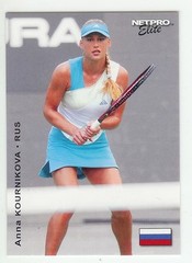2003 NETPRO ANNA KOURNIKOVA ELITE 2000 SERIES ROOKIE RC #5 LIMITED TO ONLY /2000