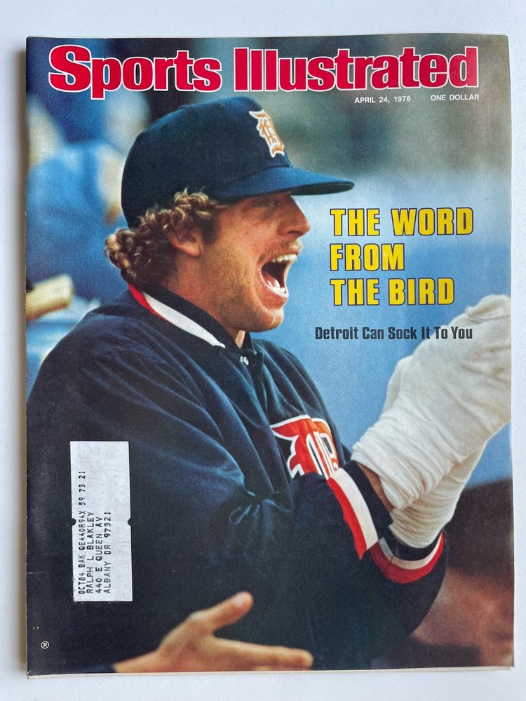 Sports Illustrated Mark Fidrych The Word From The Bird 1978