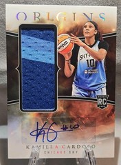 2024 Panini Origins WNBA – Jersey Autographs Kamilla Cardoso #JA-KC