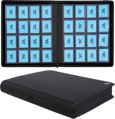 Top Loader Binder, Holds 640 Top Loaders,16Pocket Top Loader Binders for 3&Prime; x 4&Prime;