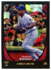 2011 Bowman Chrome Refractor #25 Adrian Beltre
