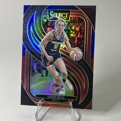 2025 Panini Select WNBA #138 Lexie Hull Red Blue Prizm /399 Fever Color Match