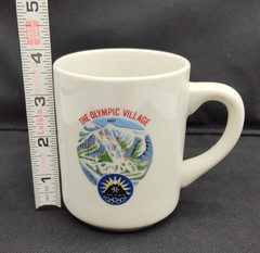 1980 Winter Olympics Lake Placid Olympic Village Whiteface Mt Vintage Coffee Mug