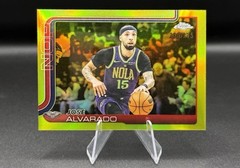 2025-26 Topps Chrome – Jose Alvarado #144 Yellow Refractor /275