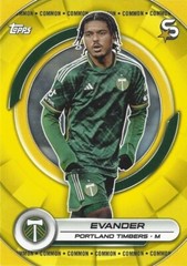 2024 Topps Major League Soccer Super Stars Yellow Variation Commons (1 – 10) MLS