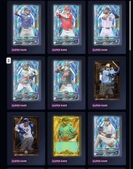 2026 Topps Bunt Digital Super Rare You Pick!! (9 Total/Order – Bowman, Mystic +