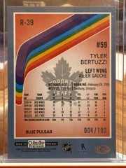 2023-24 O-Pee-Chee Platinum Retro Blue Pulsar /100 Tyler Bertuzzi #R-39