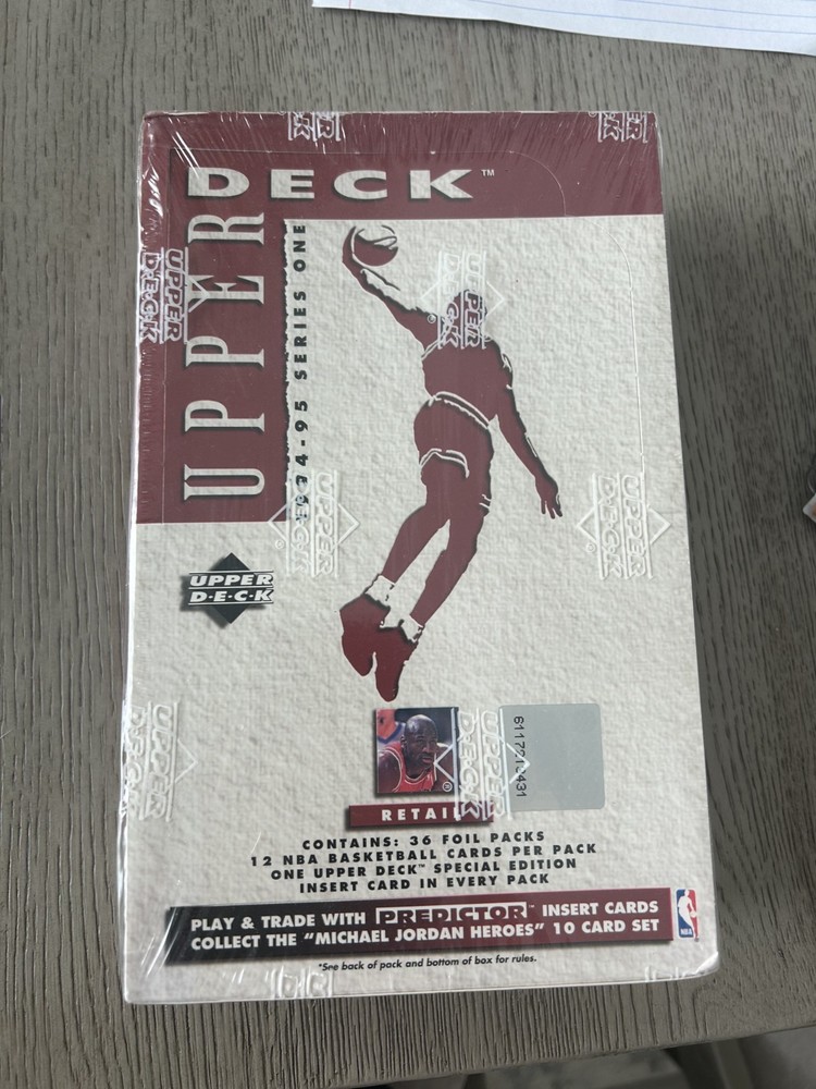 1994-95 Upper Deck Basketball Series 1 Retail Sealed Box