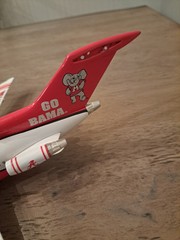 Boeing 727-100 Model With Alabama CRIMSON TIDE ADVERTISING