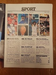 Sport Magazine Sept 1983 Marcus Dupree Oklahoma Sooners Vintage Issue b29:27