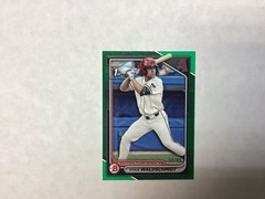 2024 bowman draft ryan waldschmidt green /99 1st