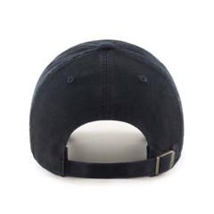 Atlanta Braves &rsquo;47 Brand Black On Black Ballpark Clean Up Adjustable Dad Hat