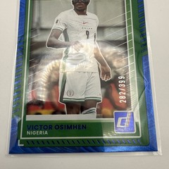 2025-26 Donruss Road To FIFA World Cup Victor Osimhen #190 Blue Swirl #/399