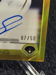 2025 Topps Pro Debut Chrome Levi Sterling #PDC-34 Gold Refractor Autographs /50