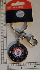 MLB – TEXAS RANGERS OFFICIALLY LICENSED TEAM KEY CHAIN KEY RING