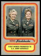 2019 Topps Heritage #NF-13 First Women U.S. Army Generals News Flashbacks