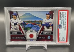 2024 Bowman Chrome Ohtani, Yamamoto International Impact PSA 9 #II-1