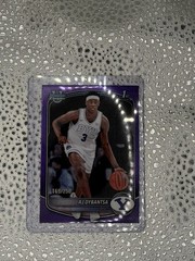 Topps 2025 Bowman Chrome AJ Dybantsa 1st Bowman Purple /250 BCP-1