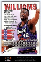 1997-98 SkyBox Z-Force BASKETBALL #62 Walt Williams