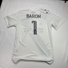 Adidas LA Galaxy Baron #1 MLS Home Jersey L 2021 White Authentic Soccer Jersey