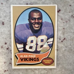Topps 1969 Topps Alan Page #59 Minnesota Vikings NFL Football Trading Card