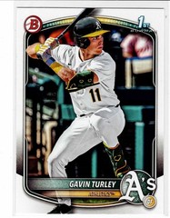 Gavin Turley Athletics 2025 Bowman Draft 1st Bowman ***