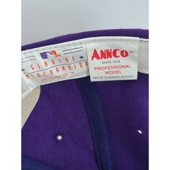 Annco Arizona Diamondbacks Snapback Mens Hat Purple VTG 90s Style Baseball MLB