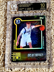 2025 Topps Match Attax RC Cooper Flagg Rookie Holofoil SP BGS 10 BLACK LABEL 💣