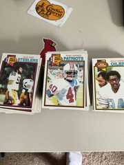 1979 Topps Football Lot of 320 Cards w/Dupes/Excellent/very good