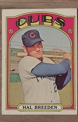 Hal Breeden 1972 Topps #684 (RC) Chicago Cubs