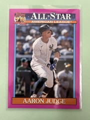 2026 Topps Series 2 AARON JUDGE 1991 Topps All-Star Pink Border #91AS-1 Yankees