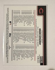 2025 Topps Series – Highlights Checklist Elly De La Cruz #US235 Topps Logo Foil