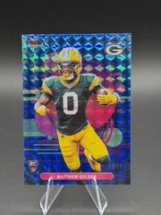 2025 Topps Finest Matthew Golden #117 Uncommon RC Blue Geometric Refractor 75/75