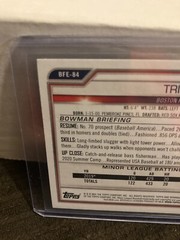 2021 Bowman 1st Edition Paper Yellow /75 Triston Casas #BFE-84 Red Sox