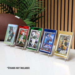 10CT Magnetic Card Holders – 35Pt One Touch Card Holder | U-V Protection Hard Pl