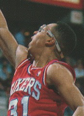 1989-90 NBA Hoops #51 Shelton Jones 76ers