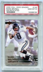 2000 Collector&rsquo;s Edge Graded EG Uncirculated #146 Mark Brunell PSA 10