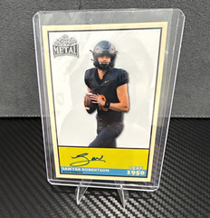 Leaf Metal Sawyer Robertson Baylor Bears NCAA Football Auto LA-SR1 1/1