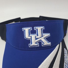 Kentucky Wildcats Visor Hat Adjustable 47 Brand Blue Black White NCAA Logo Men