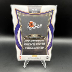 Panini Select WNBA 2025 Concourse Kathryn Westbeld Rookie #11 Phoenix Mercury