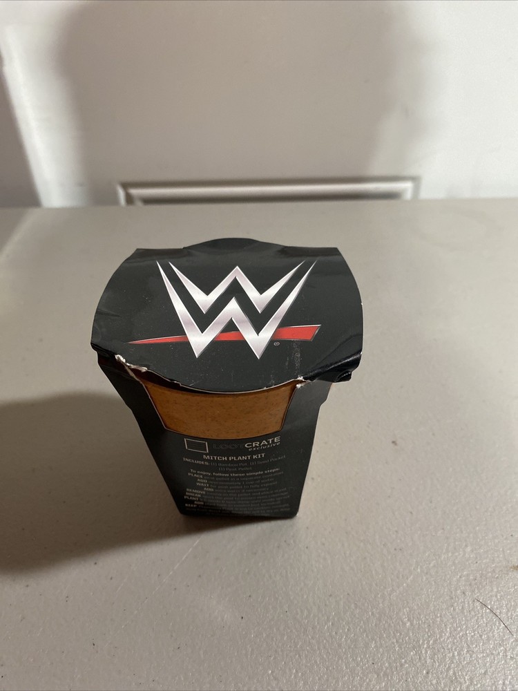 WWE SLAM CRATE LOOTCRATE DEAN AMBROSE POTTED PLANT MITCH EXCL AEW JOHN MOXLEY