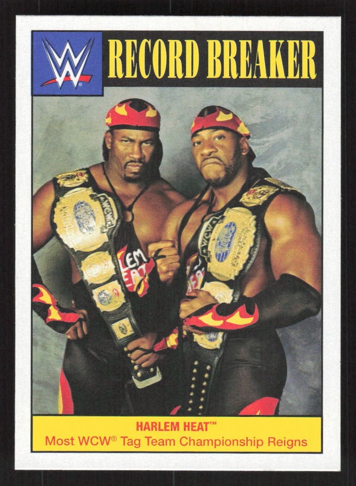 2016 Topps WWE Heritage Record Breakers Harlem Heat #23